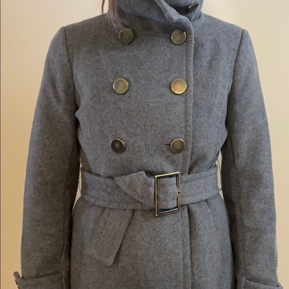 T. Babaton (Aritzia) Wool and Cashmere Peacoat - Picture 2 of 6